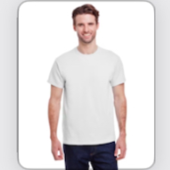 🌙 B62- White basic tshirt - Picture 1 of 1